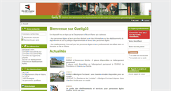 Desktop Screenshot of gaelig35.org